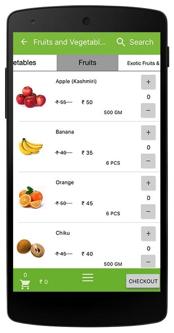 JustShop24 Mobile App Preview